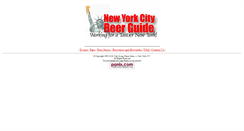 Desktop Screenshot of nycbeer.org